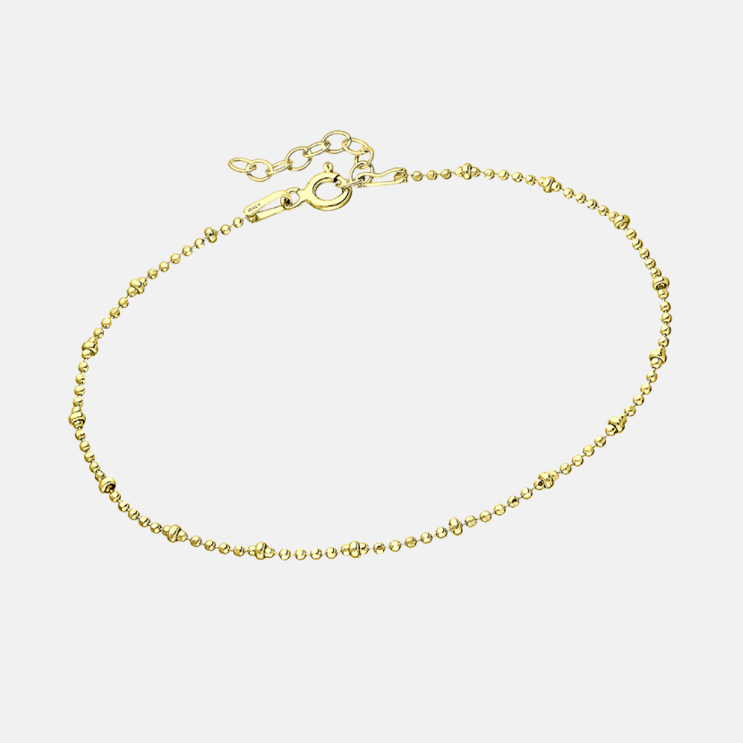 Dainty Diamond Cut Bracelet - Sterling Silver | Gold Plated