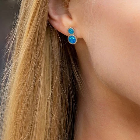 Bahia Opal .925 Opal Earrings