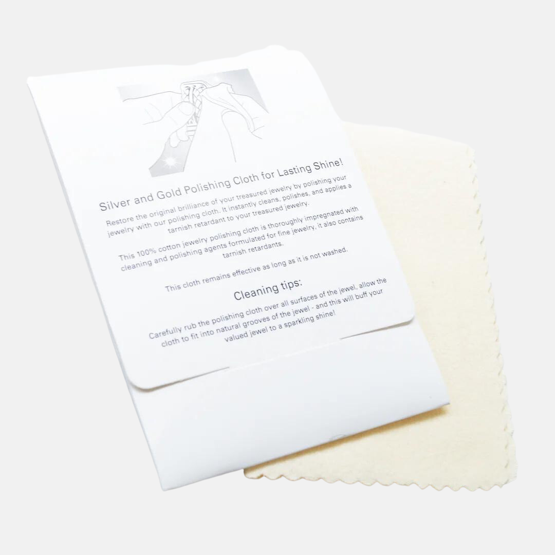 Silver jewelry 2025 polishing cloth
