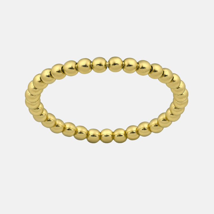 Vina Gold Plated Ball Ring