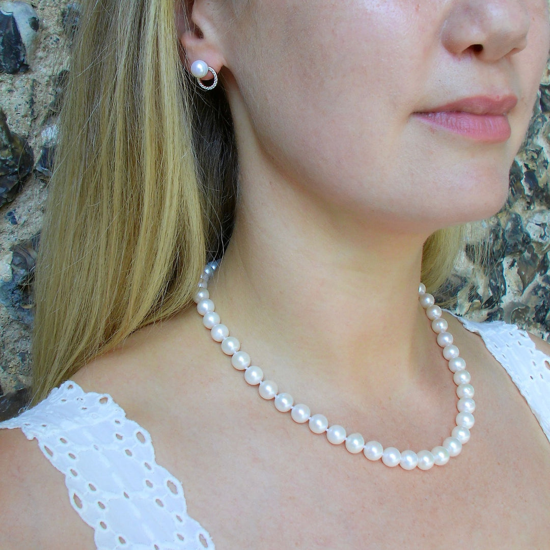 Fresh Water Potato Pearl Necklace