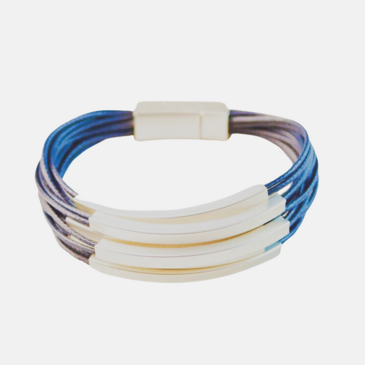 Montreal Blue Magnetic Bracelet