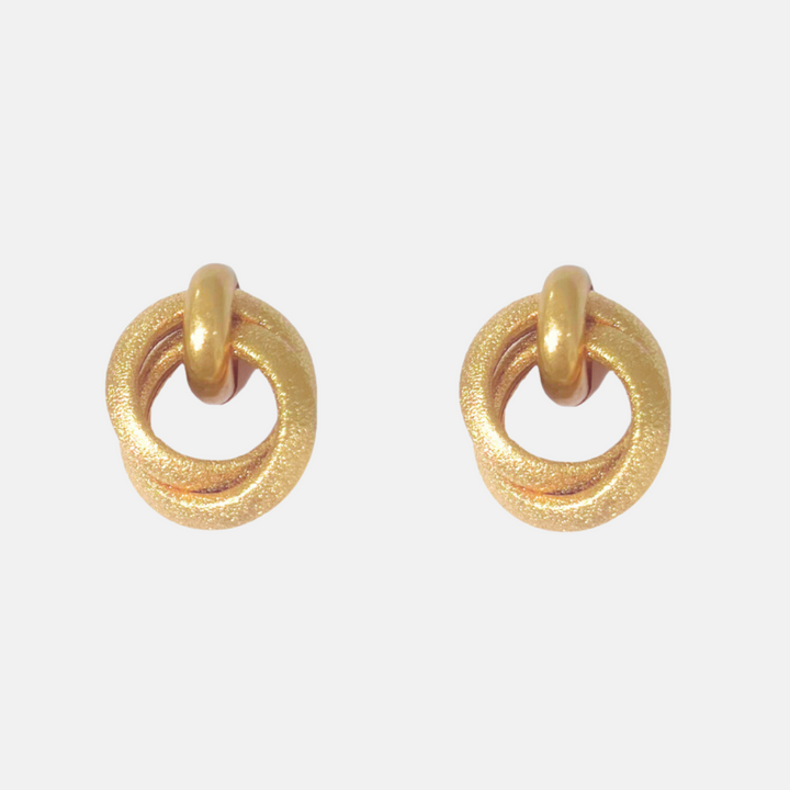Kensington Gold Knot Earrings