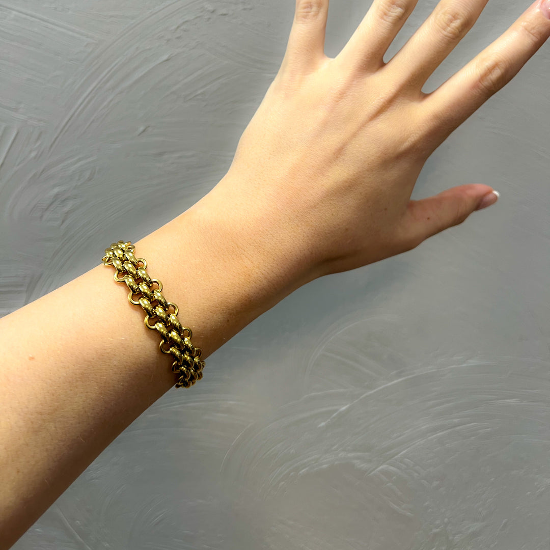 Ibiza Gold Chain Bracelet
