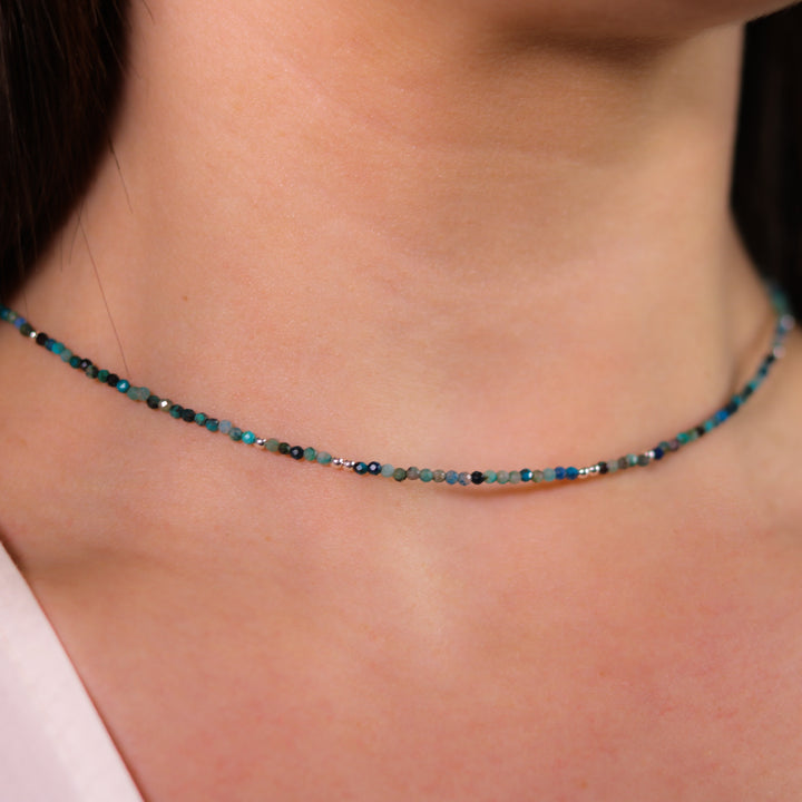 Chrysocolla Sia Necklace