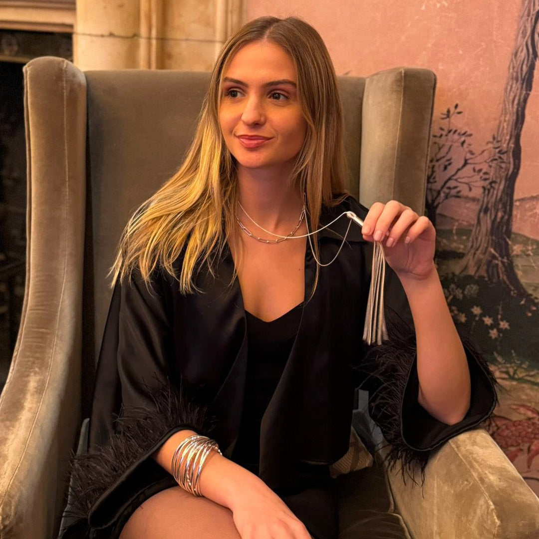 Iguazu Long Tassel Necklace