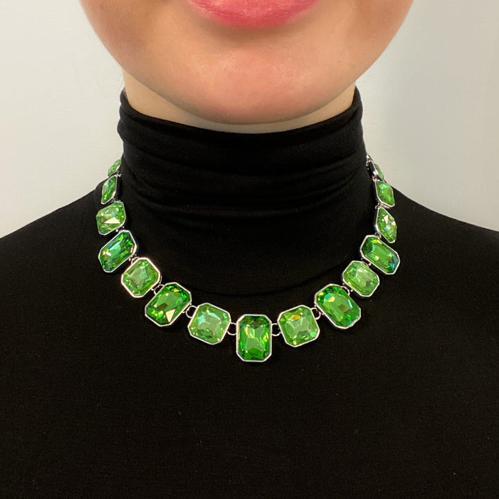 Chelsea Green Gems Necklace