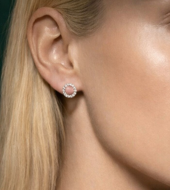 Aspen Stud Earrings - Sterling Silver | 18ct Gold Plated Sterling Silver