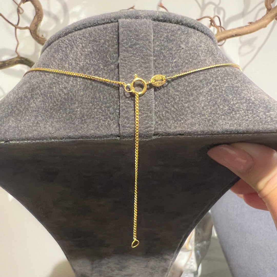 18ct Gold Diamond Pendant Necklace