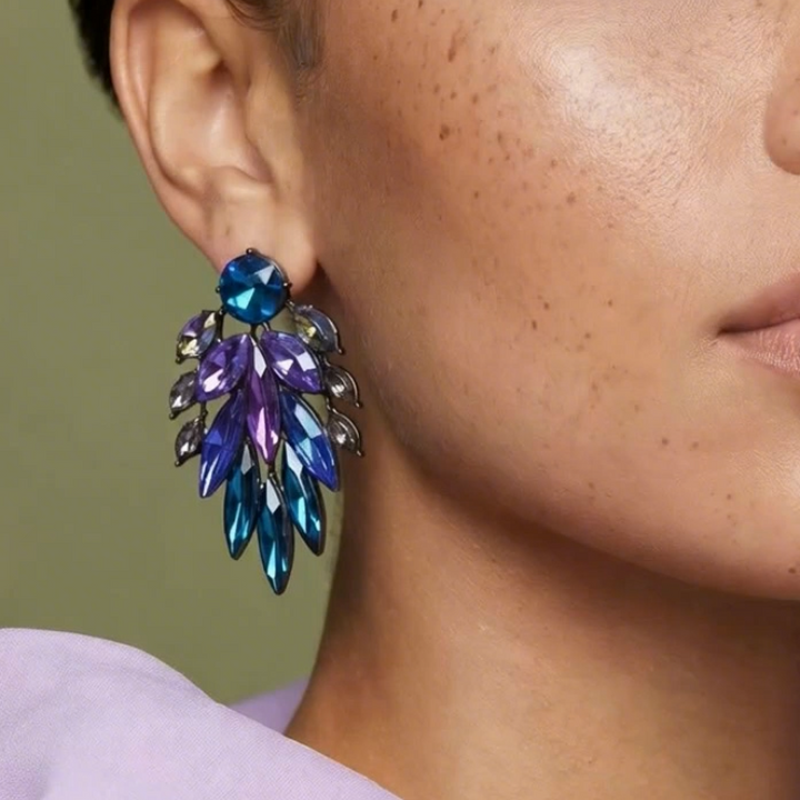 Peacock Earrings