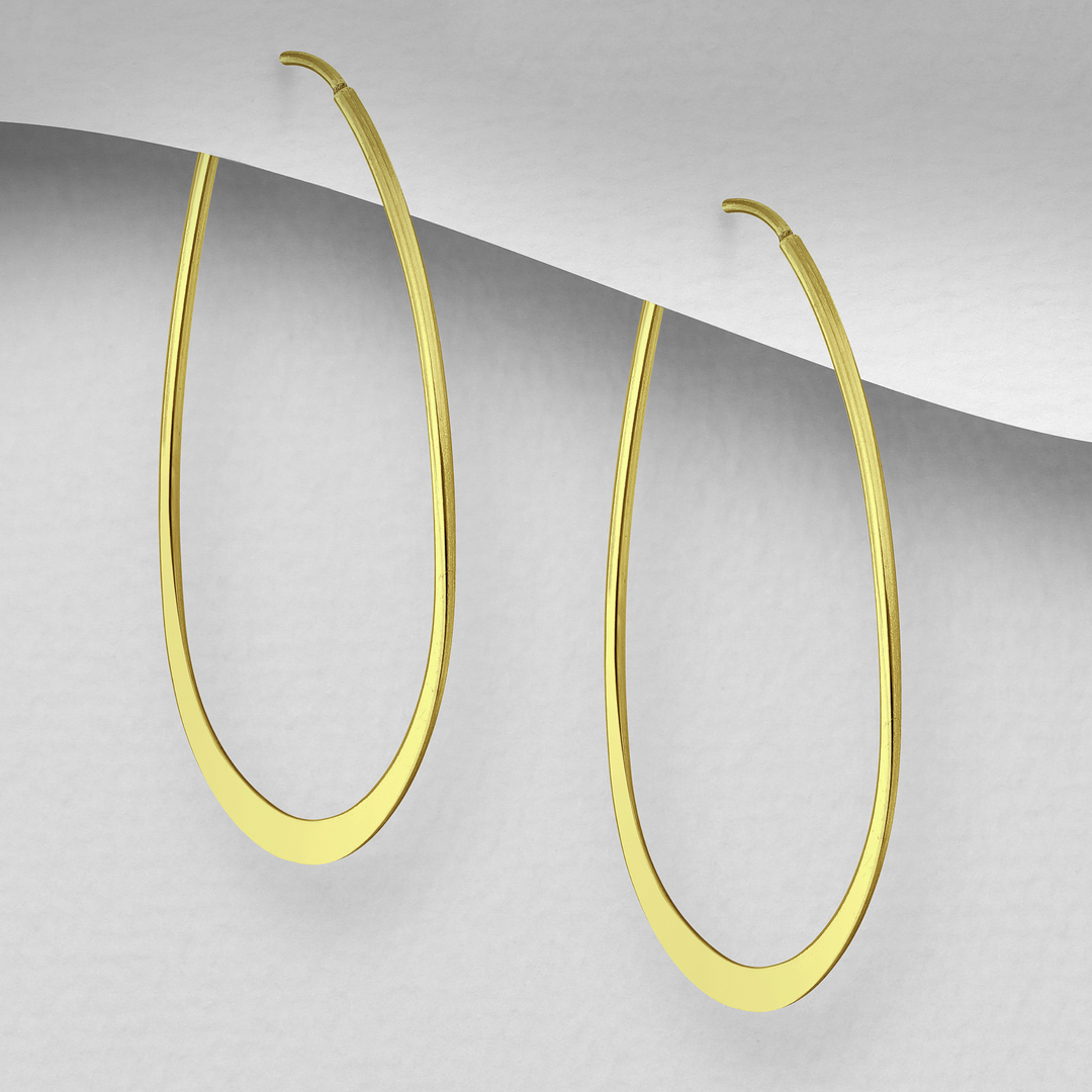 Fine Badu Hoop Earrings