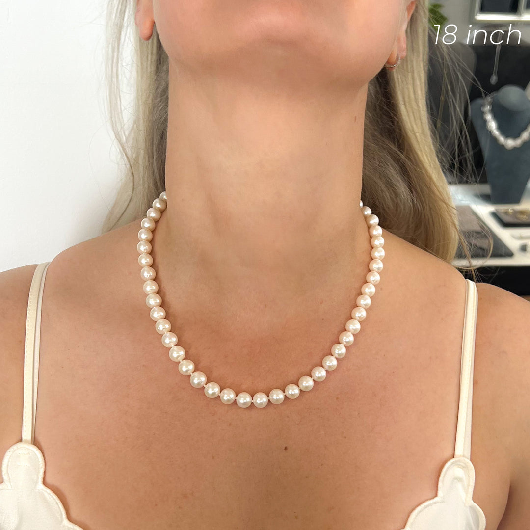Fresh Water Potato Pearl Necklace