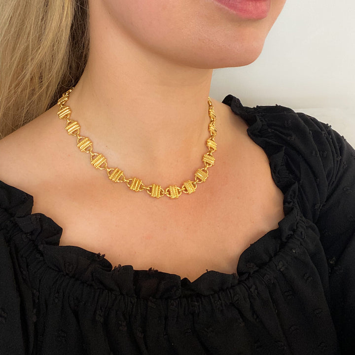 Mykonos Gold Chain Necklace