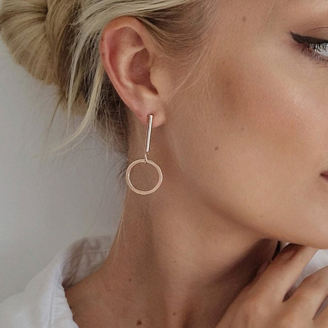 Copenhagen Drop Earrings - Rose Gold | Silver | Gold