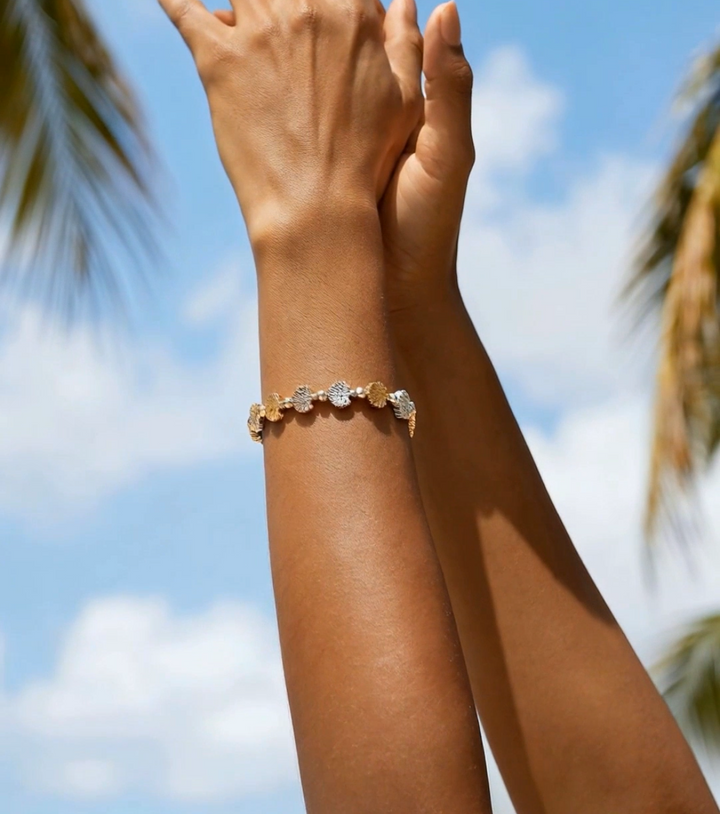 Mixed Metal Tree Bracelet