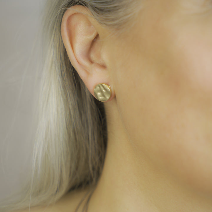 Atelier Gold Nugget Stud Earrings