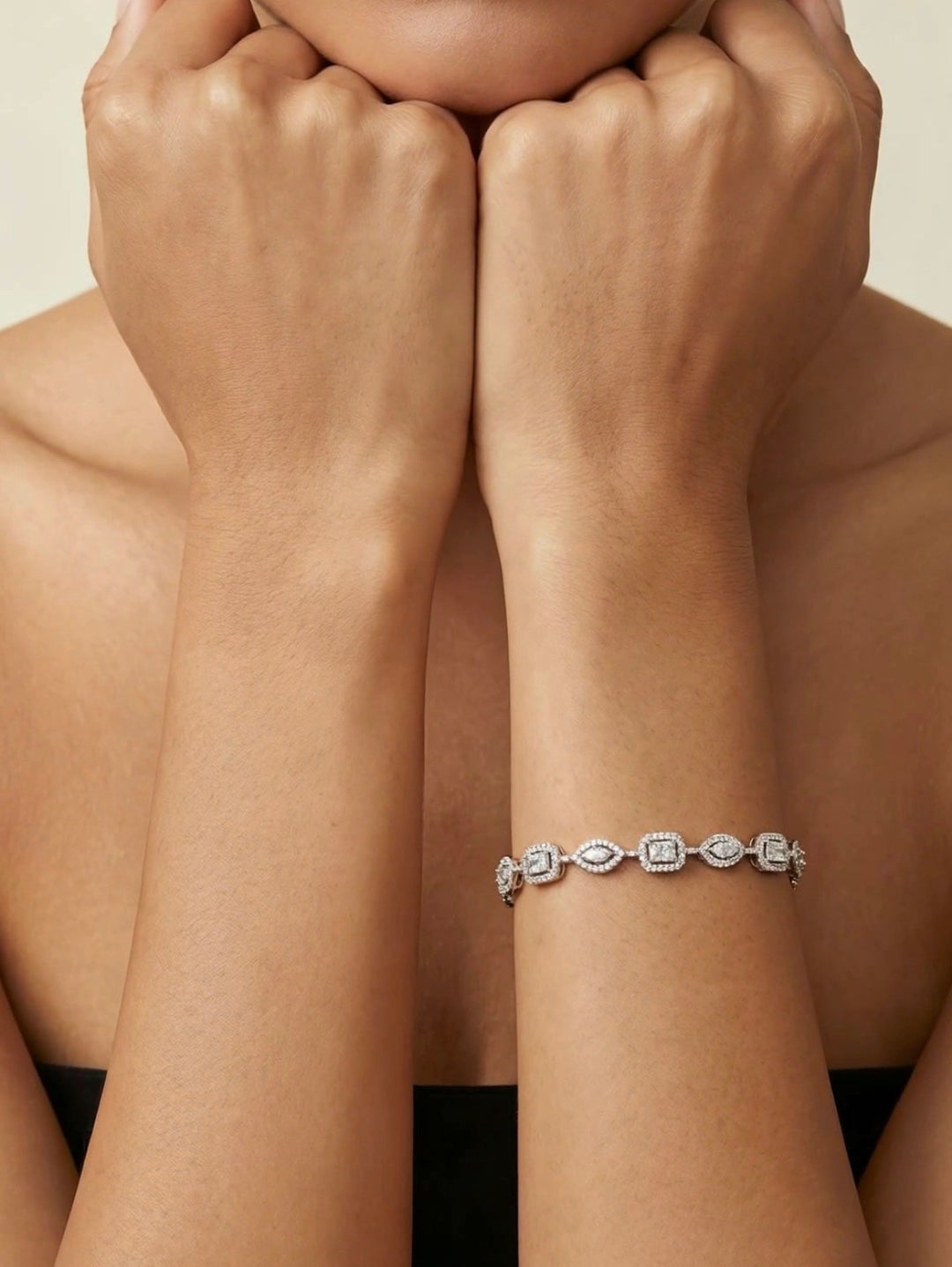 Amalfi Sterling Silver Tennis Bracelet