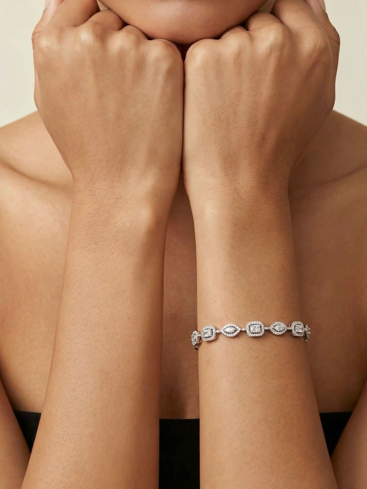 Amalfi Sterling Silver Tennis Bracelet