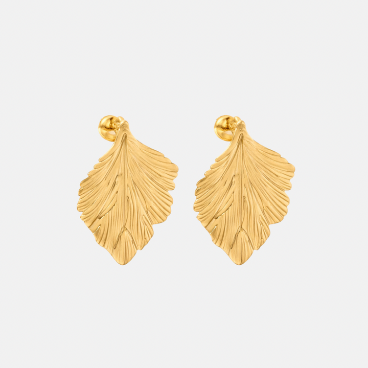 Lucky Leaf Drop Earrings