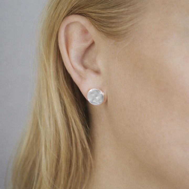 Atelier Matt Nugget Studs - Silver | Gold | Rose Gold