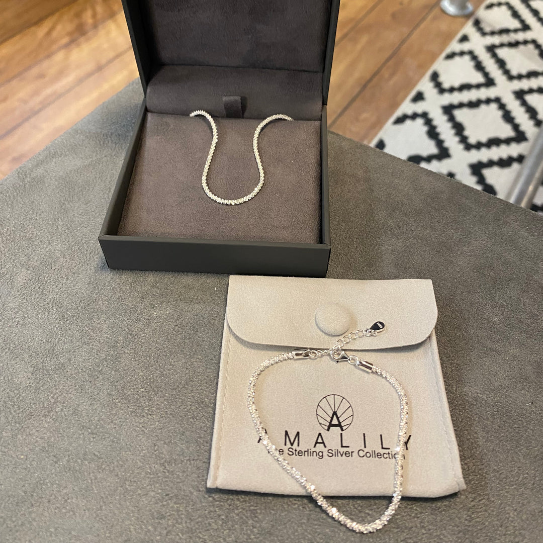 Vienne Faceted Necklace & Bracelet Gift Set