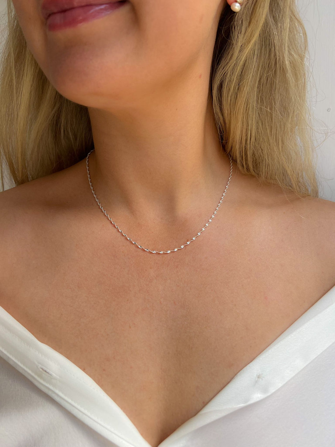 Sterling Silver Twisty Snake Chain