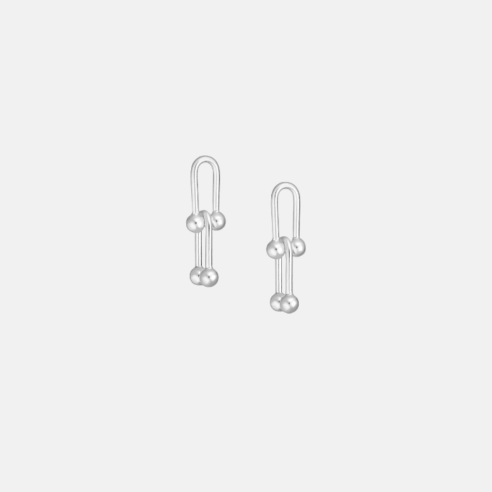 Venega Sterling Silver Link Earrings