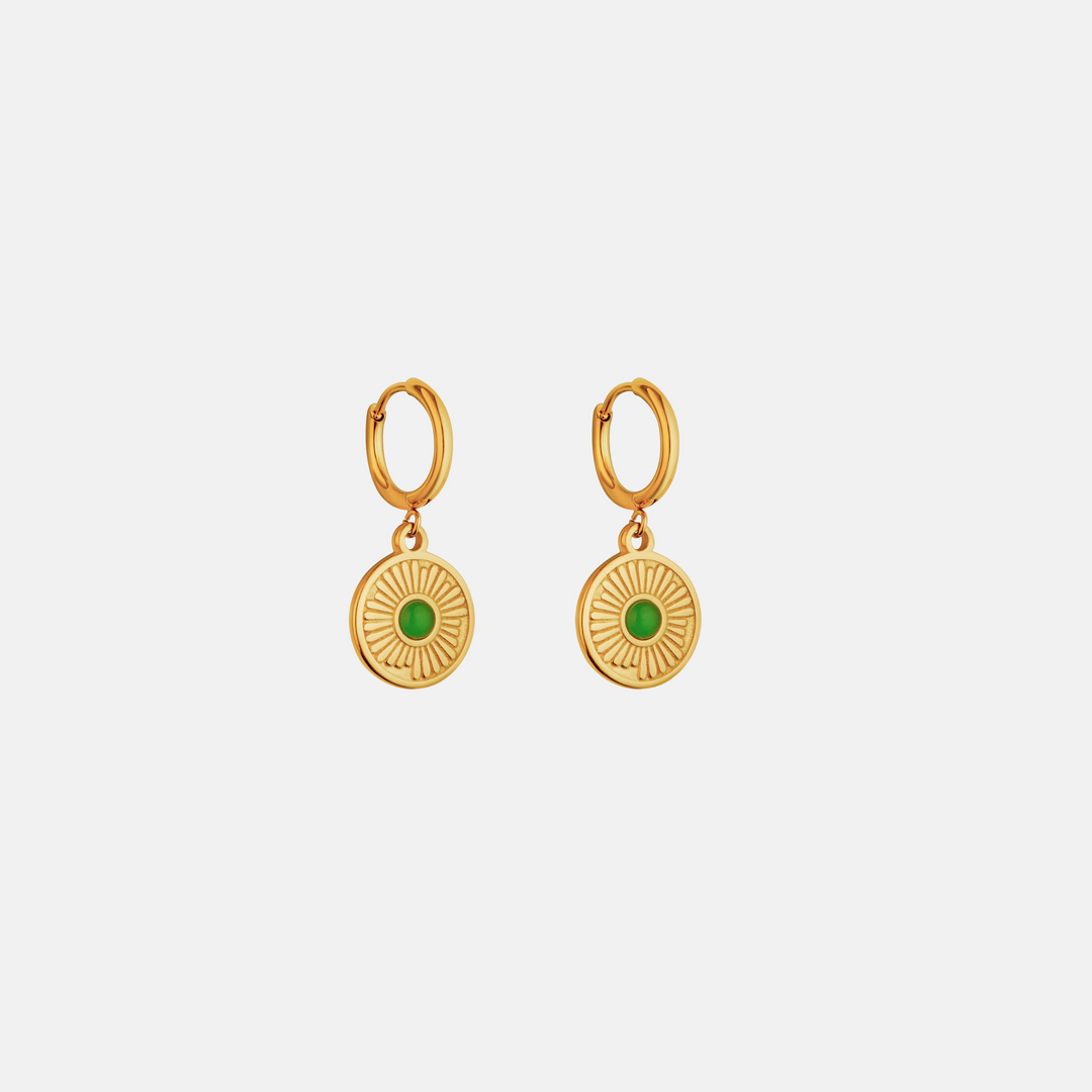 Aretes Huggie Arracadas Oro 10k Mujer Con Pendientes Corazón | Envío gratis Aretes Huggie Arracadas Oro 10k Mujer Con Pendientes Corazón | Envío gratis