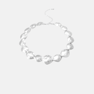 Savoy Matt Textured Silver Necklace