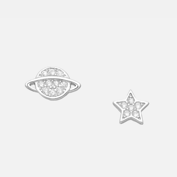 Westwood Planet & Star Stud Earrings