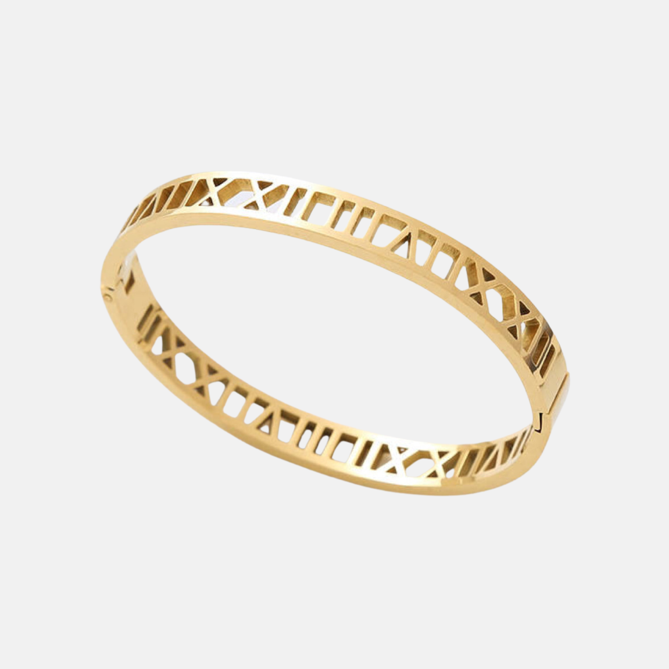 Roman Numeral Bracelet Gold | Created
