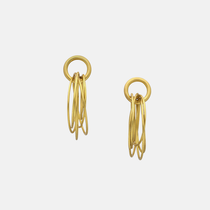 Mirabeau Gold Rings Earrings