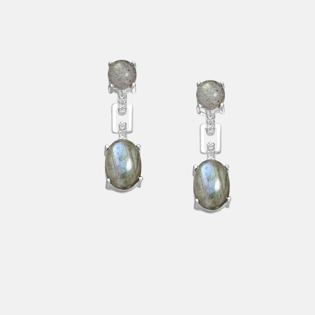 Labradorite Drop Earrings