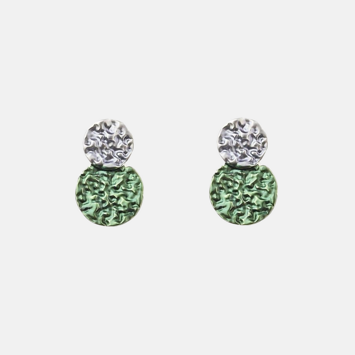 Green Bloom Earrings