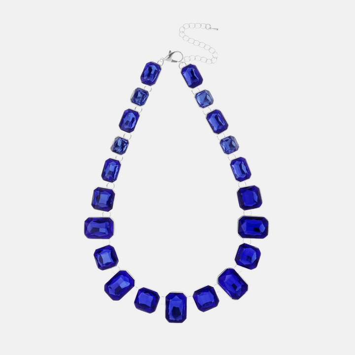Chelsea Gems Necklace - Royal Blue | Blush Pink | Sage Green