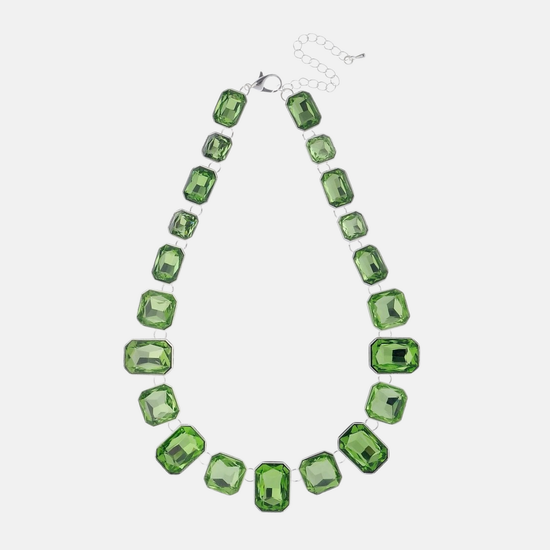 Chelsea Green Gems Necklace