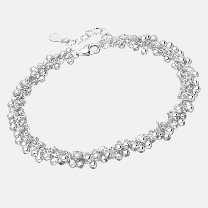Theron Sterling Silver Ball Bracelet