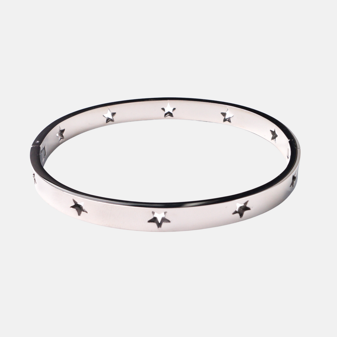 Astro Silver Star Cuff