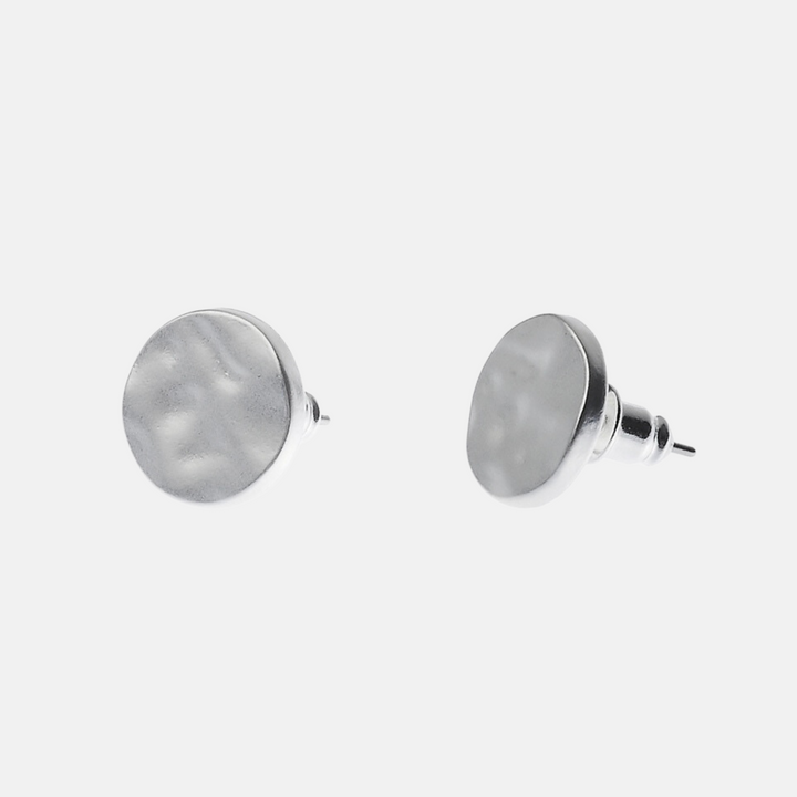 Atelier Silver Nugget Stud Earrings