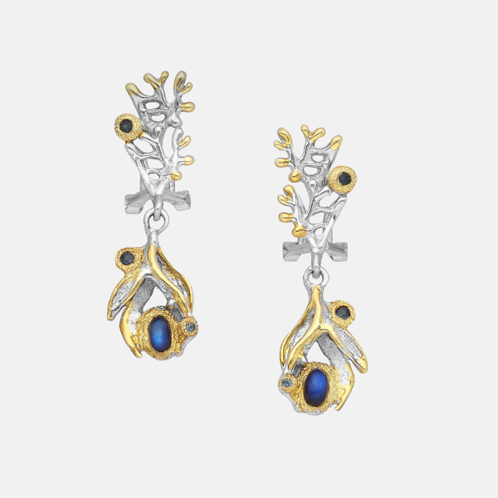Blue Sapphire Utopia Earrings