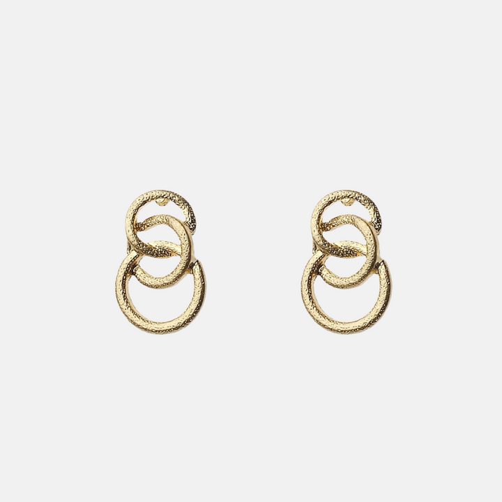 Gianni Link Gold Earrings