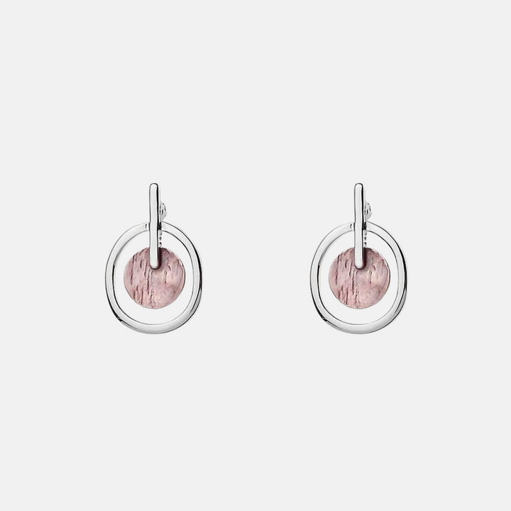 Kew Duo Earrings - Silver | Silver & Rose Gold