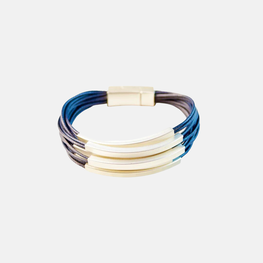 Monaco Blue Magnetic Bracelet