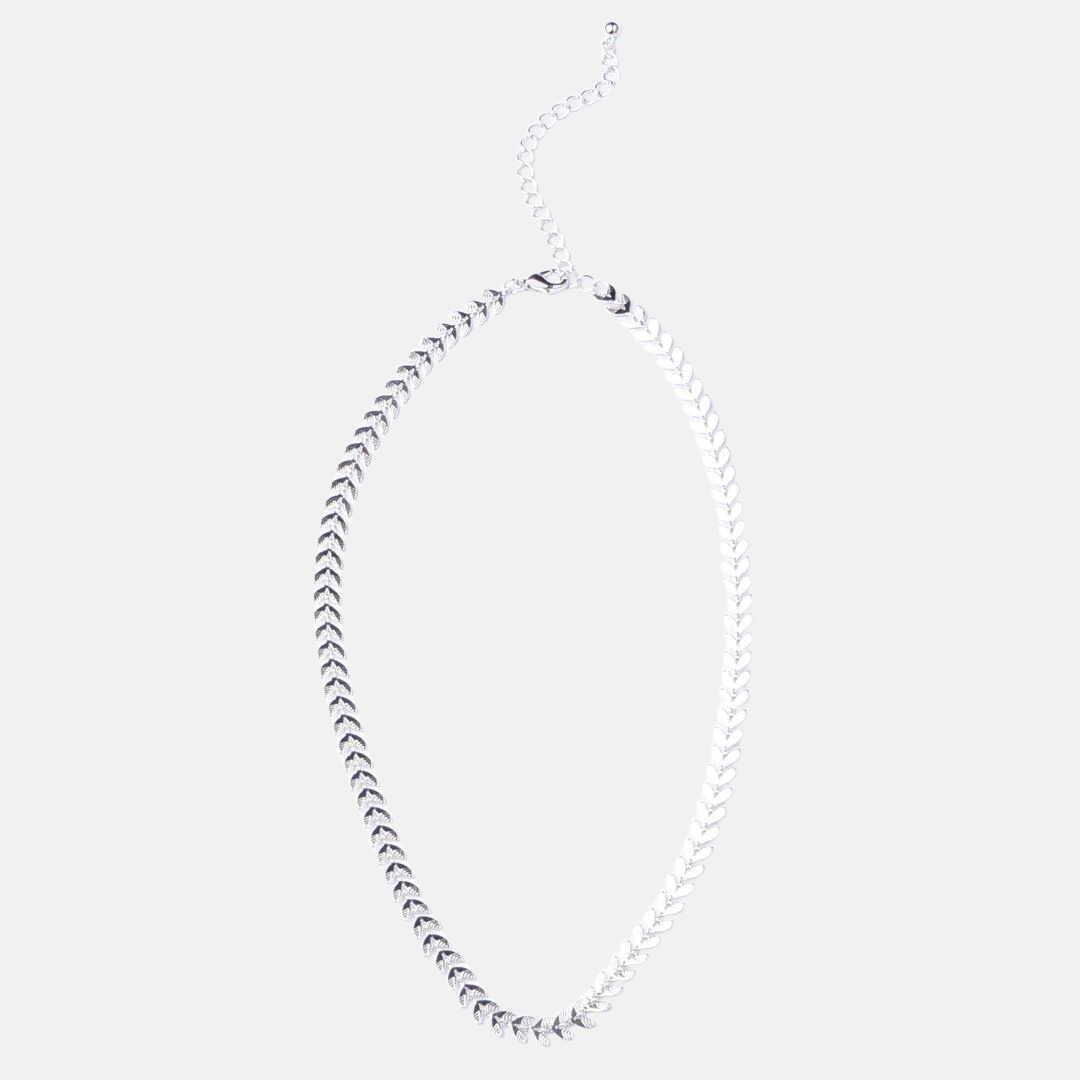 Fai Silver Fern Necklace