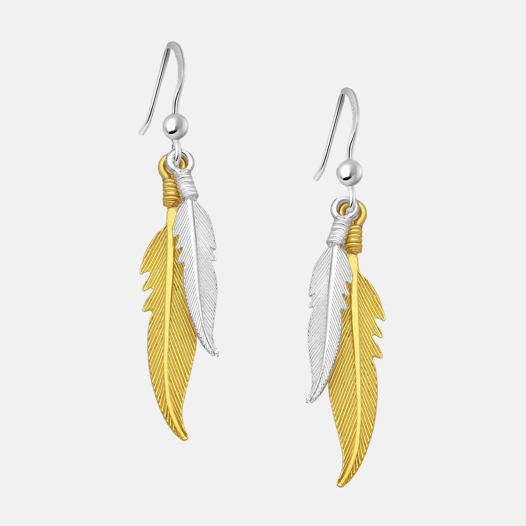 Hendrix Feather Earrings