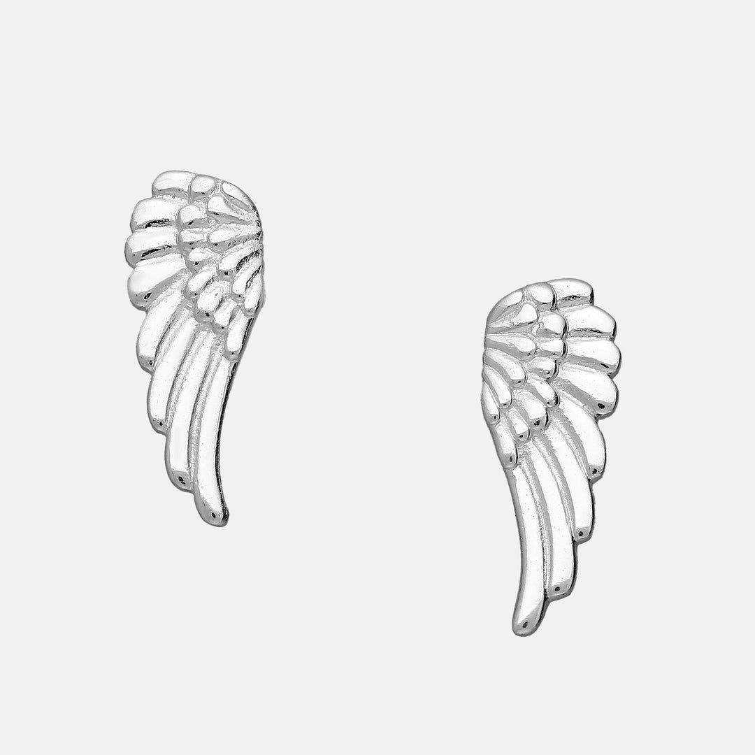 Lachlan Angel Wings Sterling Silver Earrings