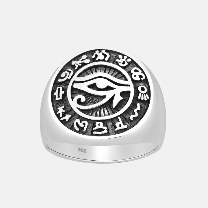 Eye of Horus Statement Ring