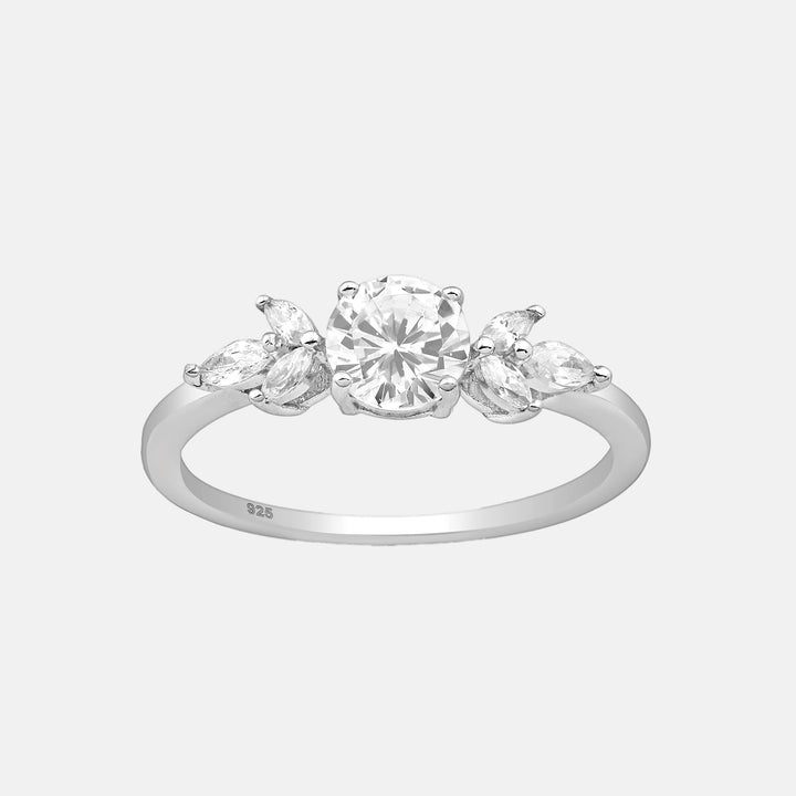 Lila Petal .925 Sparkly Ring