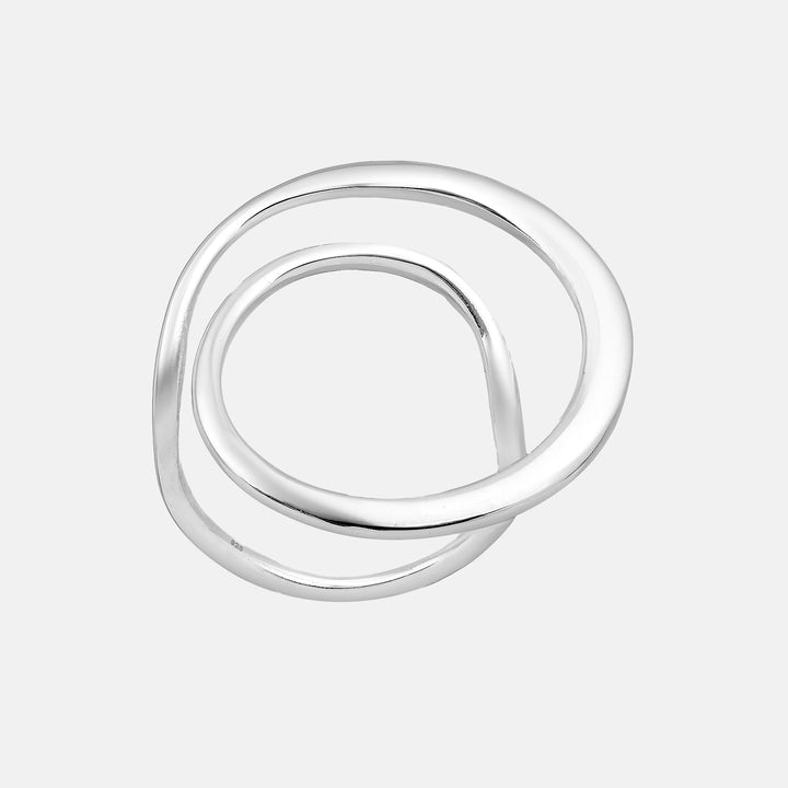 Silver Yayoi Loop Ring