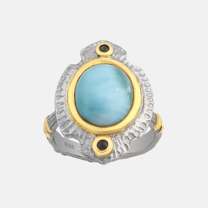 Larimar Seti Ring